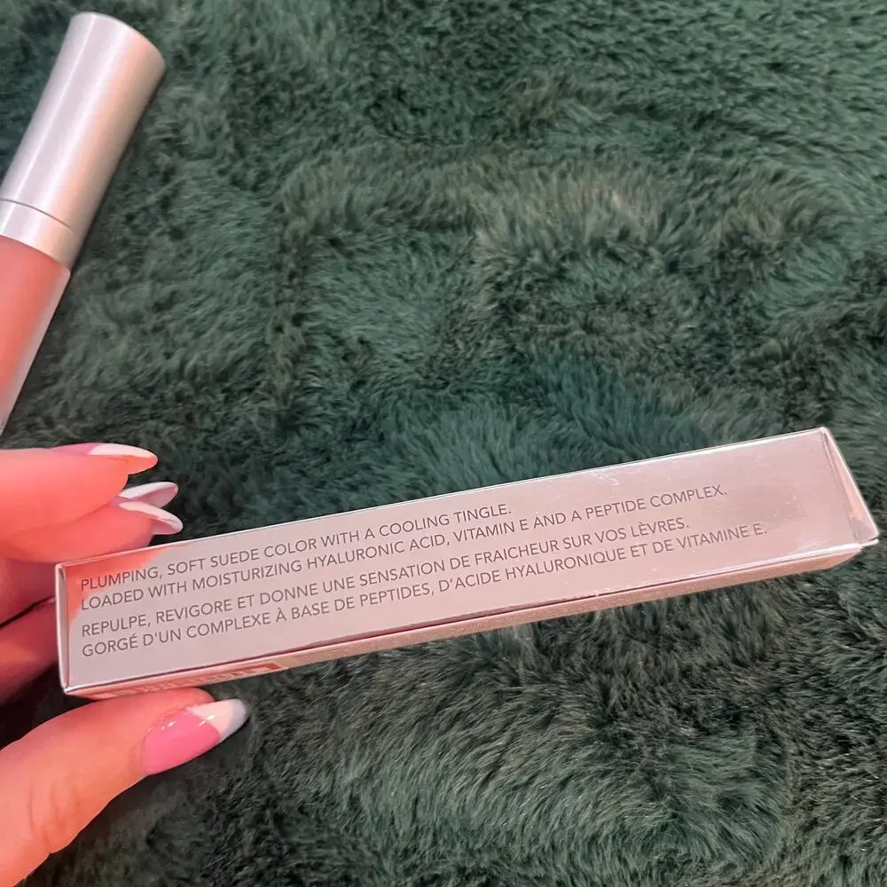 NEW Buxom Full On Plumping Matte Lip Creme in Chill Night Brown
